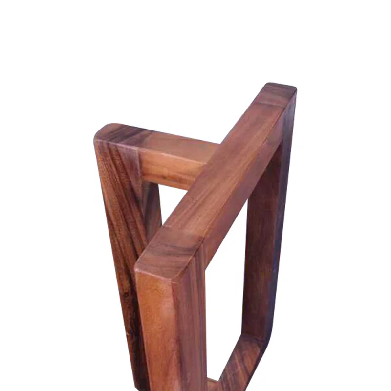 Solid Wood Table Leg Table Base for Dining Table Walnut Wood  in Stock No Need Assemblings