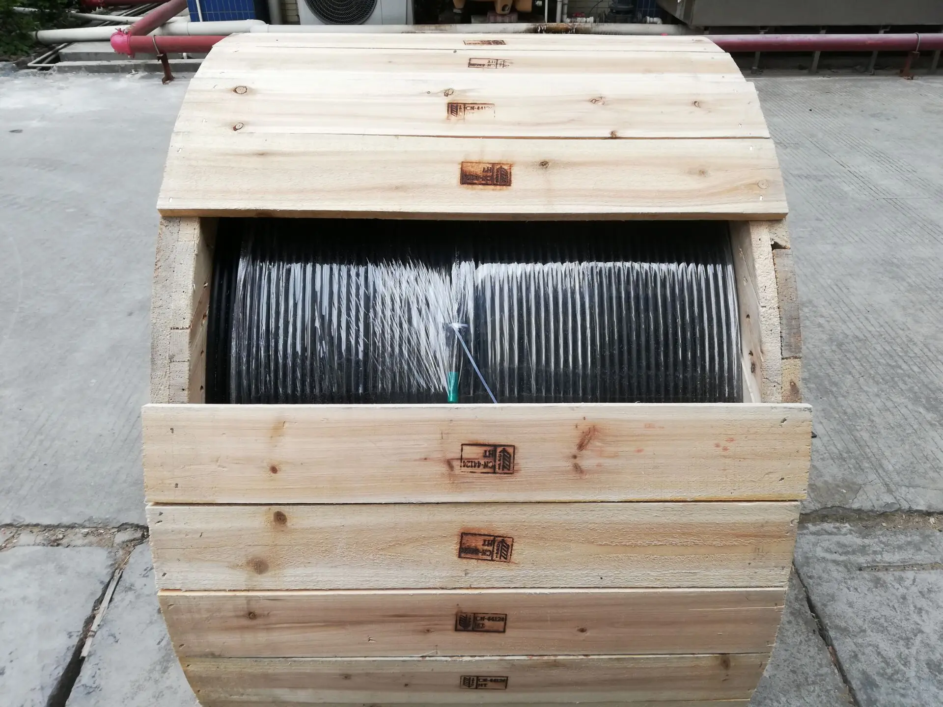 12C 24C Submarine Fiber Optic Cable - GYTA33 Double Armored