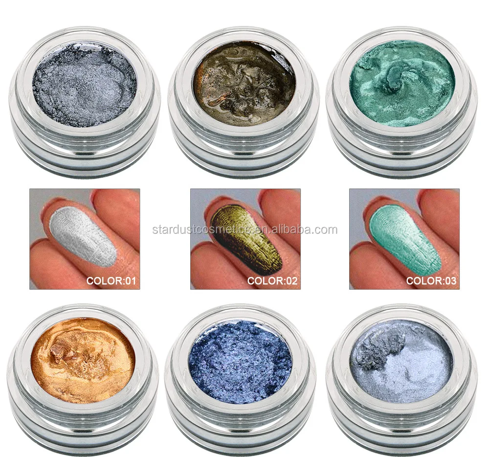 14 видов цветов натуральная косметика влажные тени для