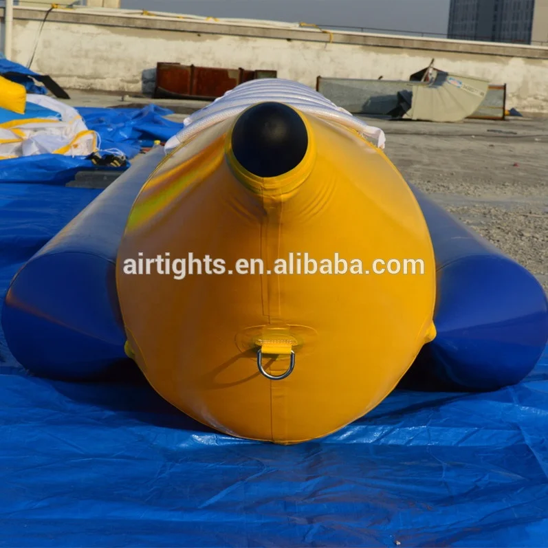 Inflatable Water Games Floating Inflatable Boat 9 Persons Banana Boat