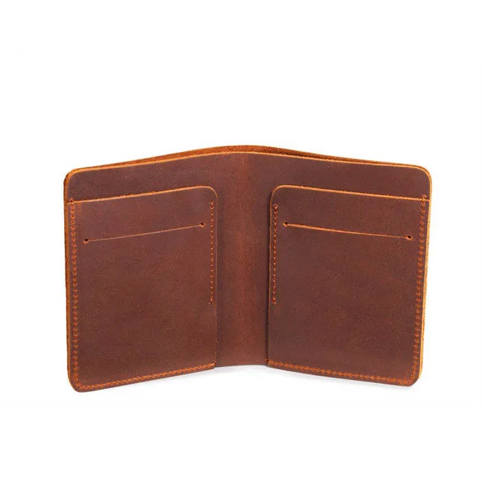 Mens Leather Travel Wallet Credit Card Holder Purse