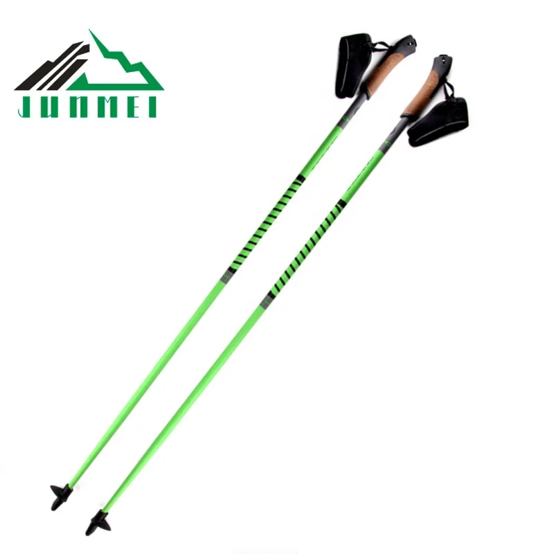 Carbon Fiber Shift Material Cork Handle Light Weight Alpine Ski Pole