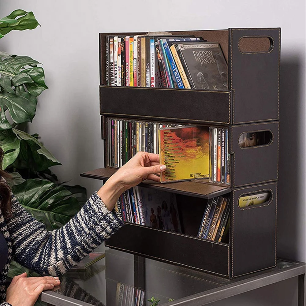 Cd Holder Stock Your Home DVD Storage Box With Powerful