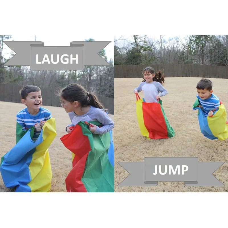 Lot De 10 Sacs De Course Enfants Avec Médailles : Des Jeux D'extérieur Qui Déchirent !