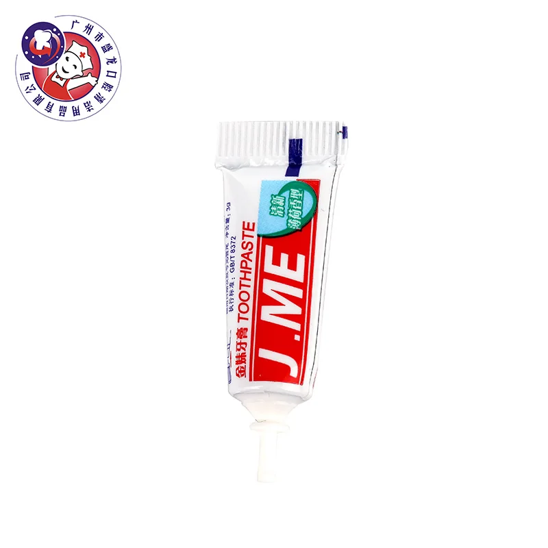 OEM оптовая продажа специальный небольшой размер мини зубная отбеливающая дешевая паста для