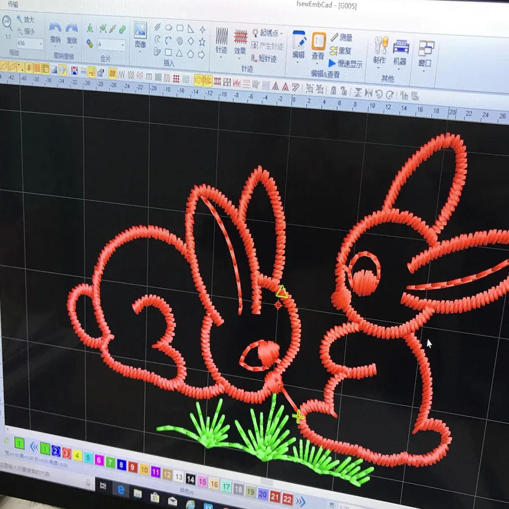 WONYO ISEW Em CAD Pattern- Designing Multifunctional Professional Embroidery Software
