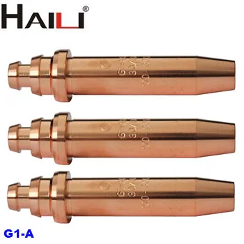 EJ.life Embout De Torche De Coupe En Acétylène 4 Pièces Embouts De Coupe Isobares Kit De Buse En