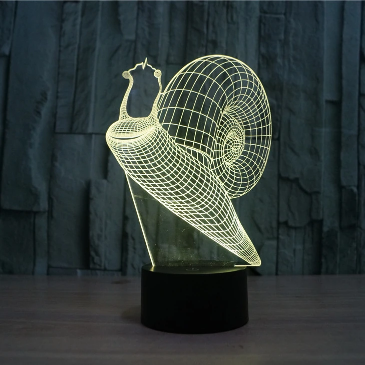 Custom Acrylic Design Night light 3d Illusion Lamp 3D Illusion Led Night Light
