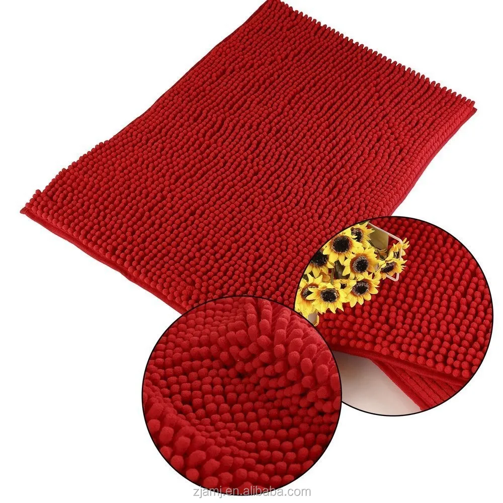 Противоскользящие синель коврики под