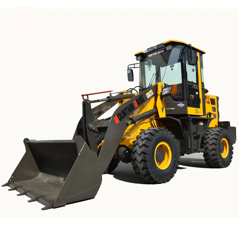 China Mini Payloader Small Wheel Loader with Various Working Attachments