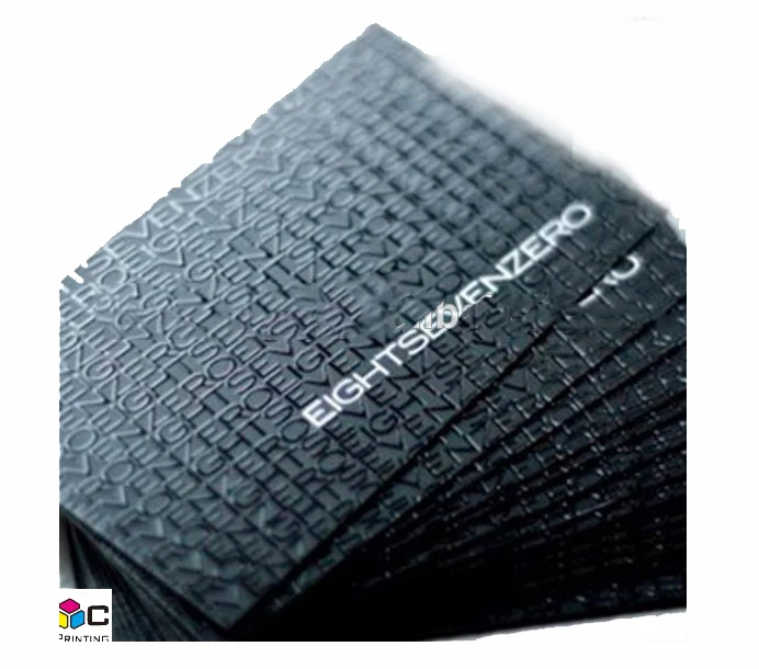 Cheap printed luxury fashion cotton custom business cards paper