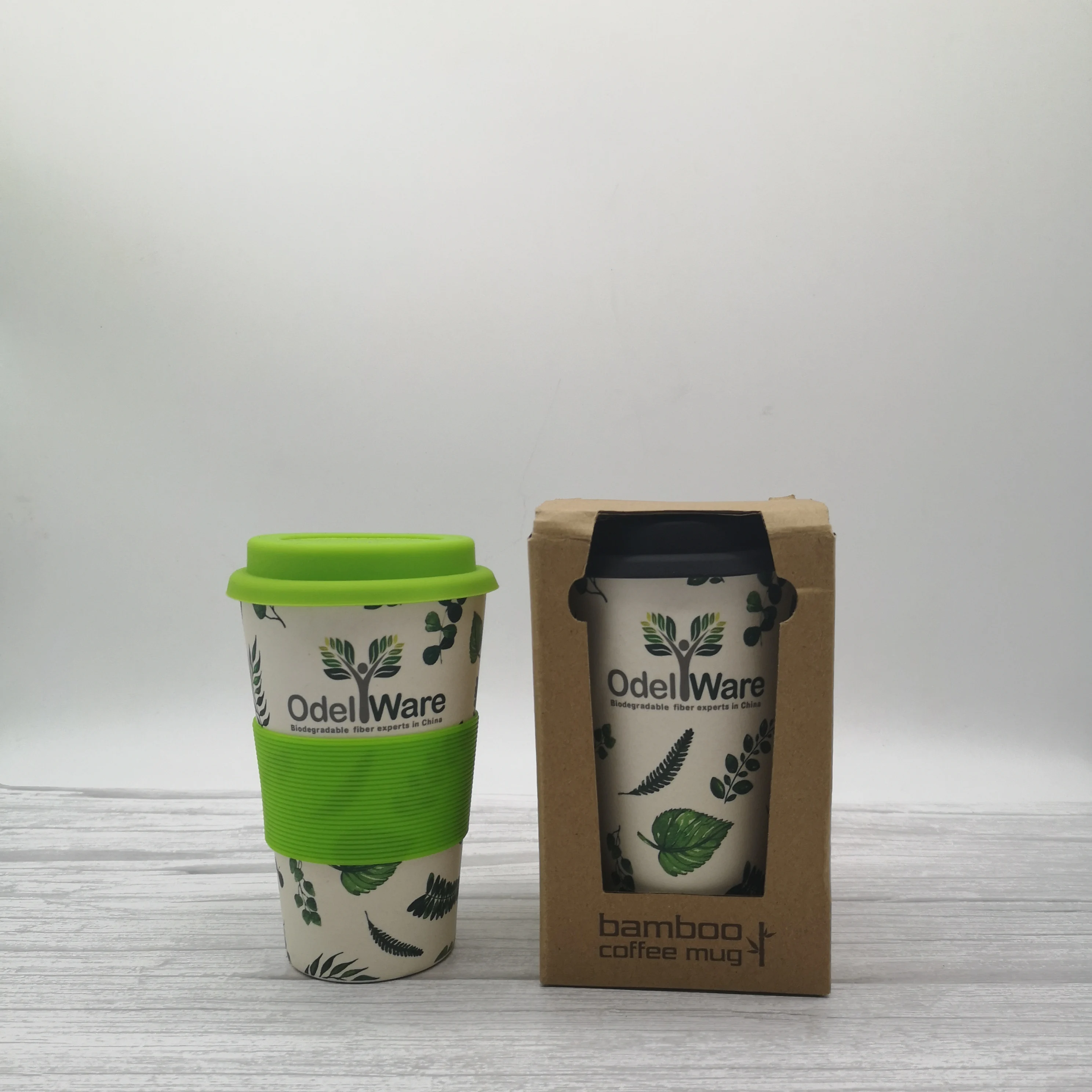 200ml Bamboo Fiber Biodegradable Coffee Cup