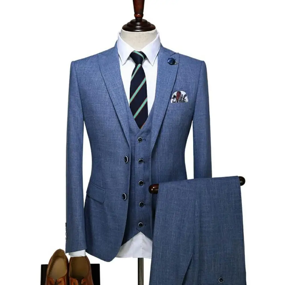OEM Latest Design European Style MTM Made to Measure Custom Made Mens Suit Handmade Wedding Suits Casual Men Bespoke Suits