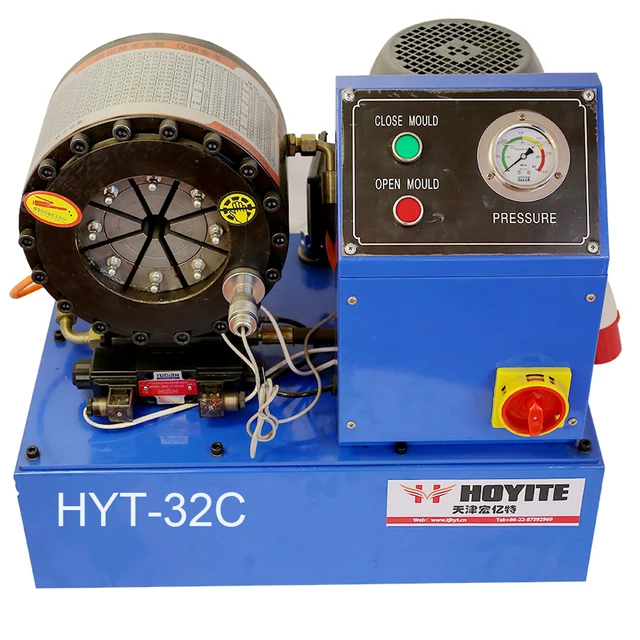 Easy to operate 1/4"-1 1/2"  6-38mm hydraulic hose crimping machine