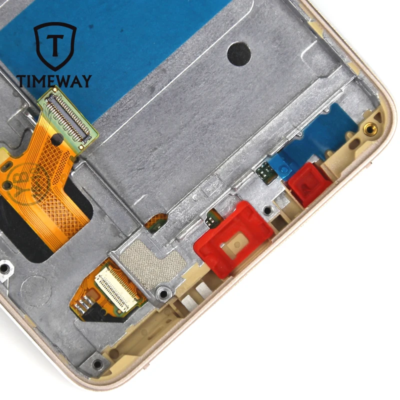 
 Новое поступление, цифровой преобразователь сенсорного ЖК-экрана в сборе для Huawei honor 7i с рамкой  