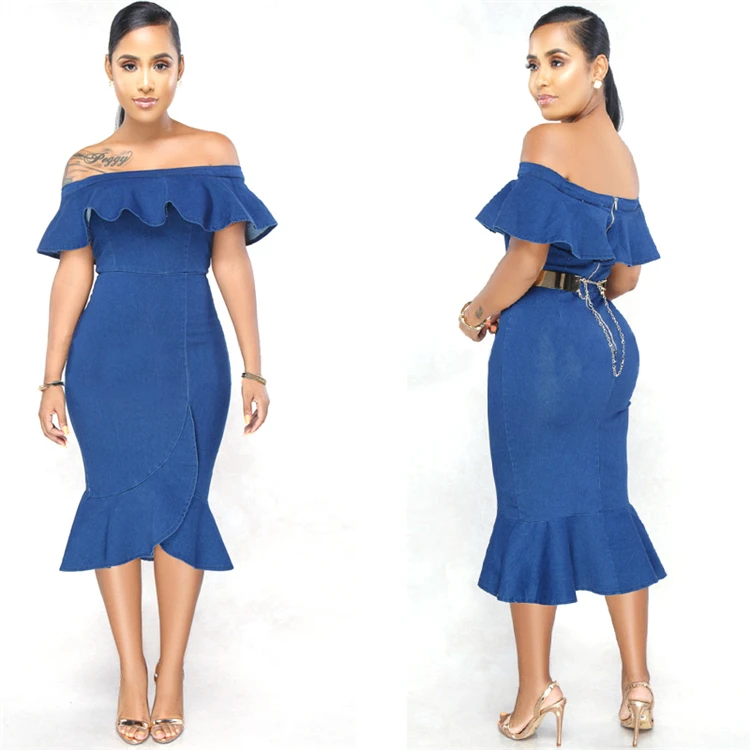 Denim Dress,Women Jeans Dresses 