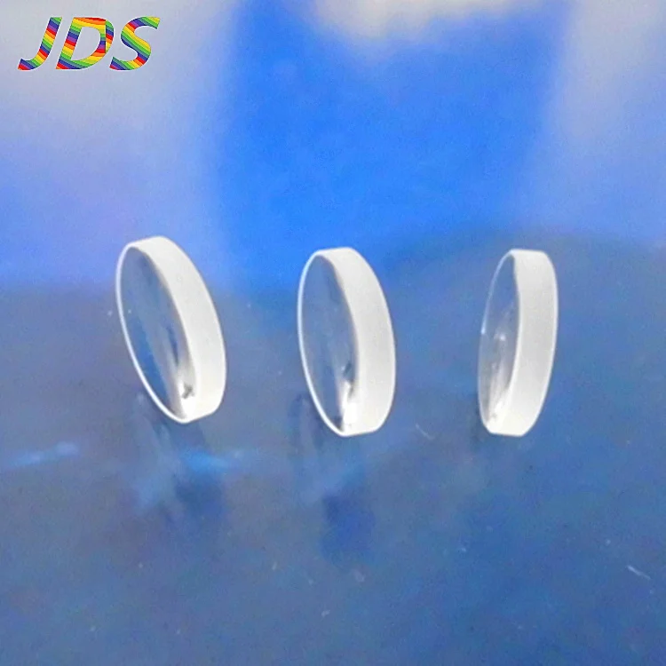 Диаметр 6 мм, фокусное расстояние 8 мм BK7 или K9 плоская выпуклая линза