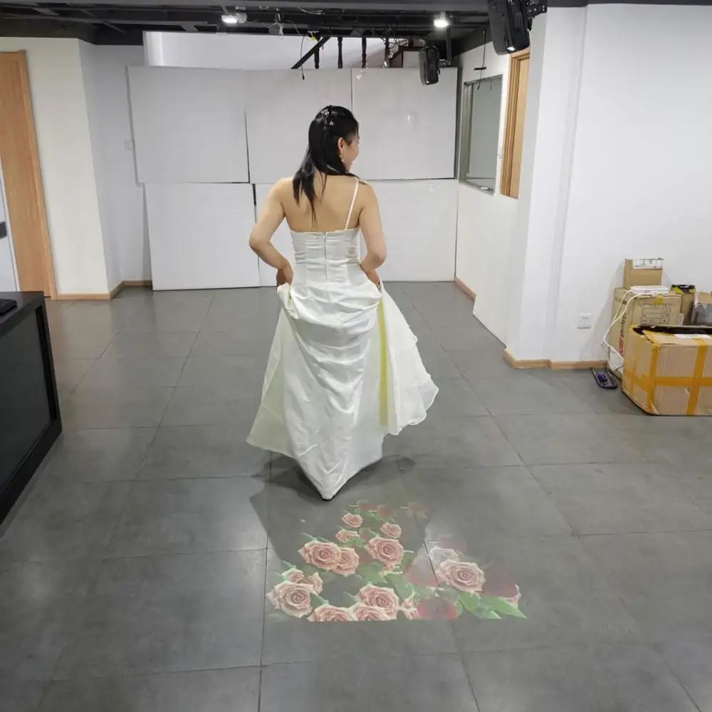 DeFi LABS Interactive Floor Projection System 3 Projector with High Novelty
