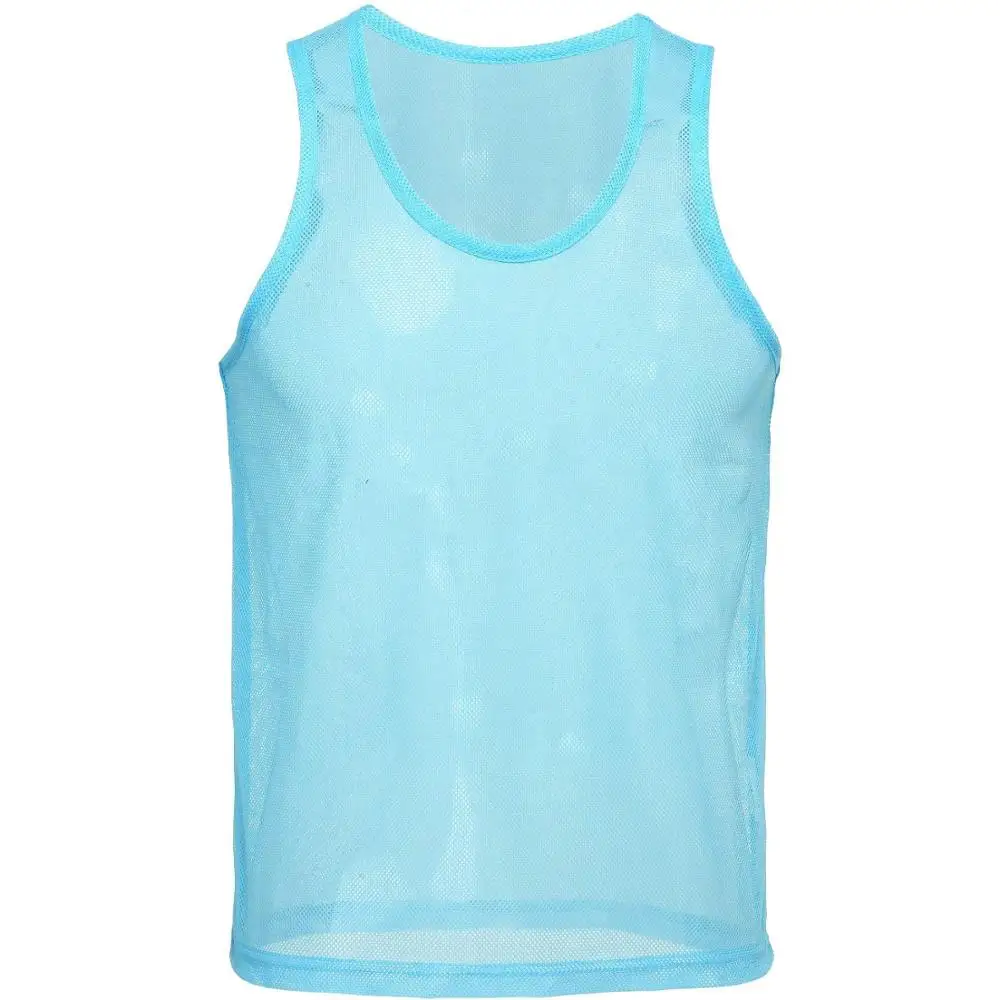 Factory Sports Team Practice Training Vests Sports Soccer Training Bibs China Maker with Mesh Storage Bag for Adults and Kids
