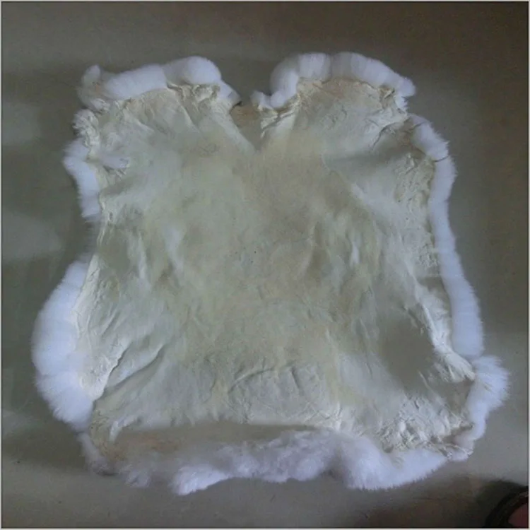 ALICEFUR, оптовая продажа, дешевая цена, мех кролика Рекс белого цвета, мех кролика рекс