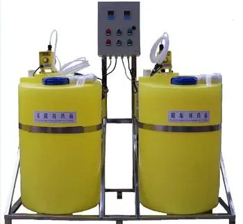manufacturer chemical PE plastic water storage tank dosing tank system