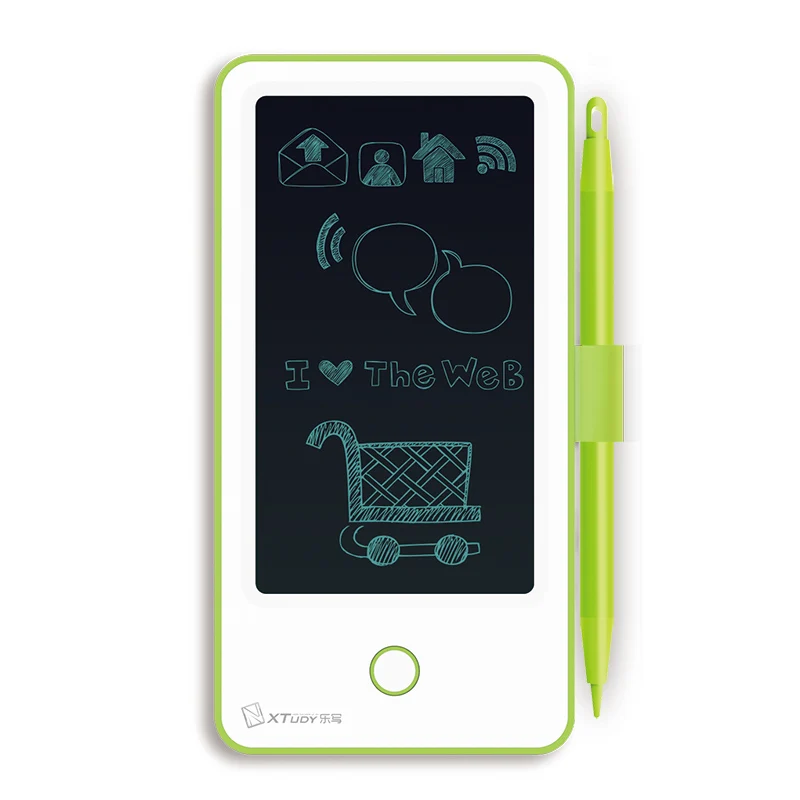 5 дюймов зеленый ЖК-цифровой Memo Pad почерк доска с Stylus