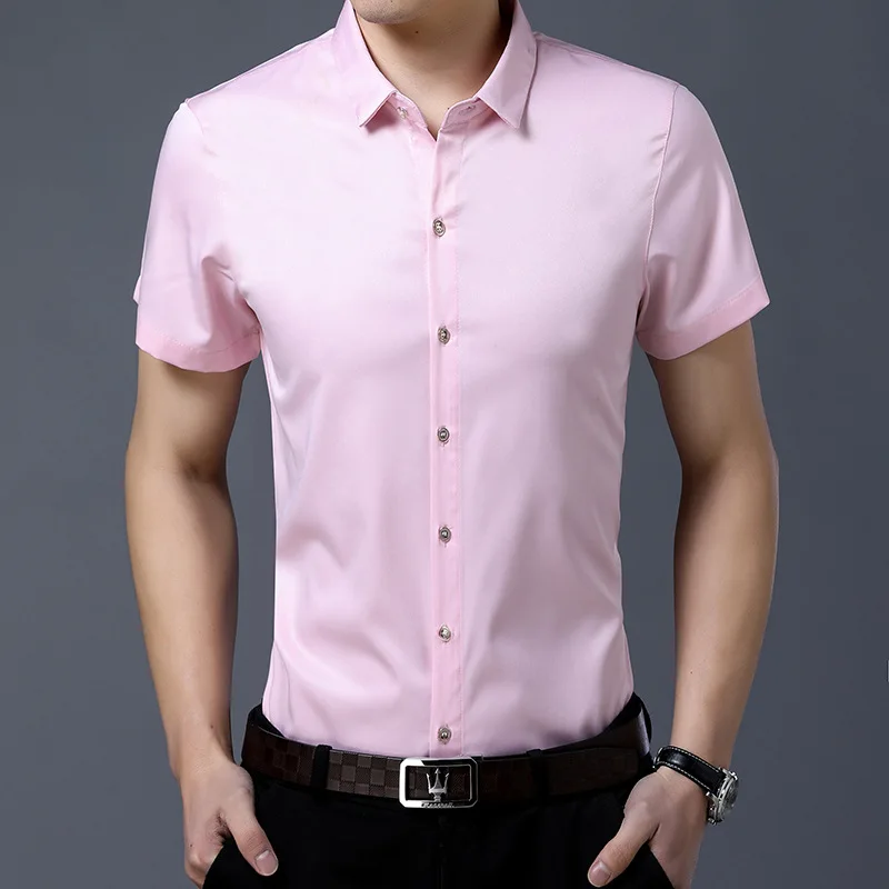 Unastar Men Vogue Polo-Collar Short Sleeve Regular-Fit Pure Color Polo Shirt