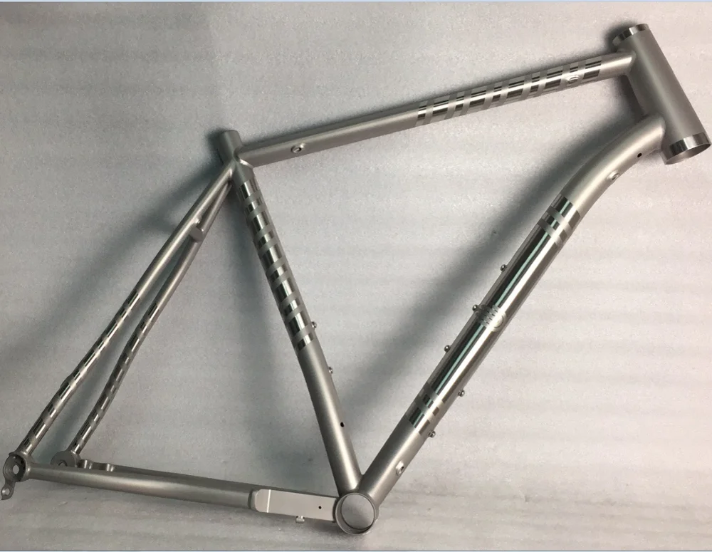 titanium gravel bike frameset