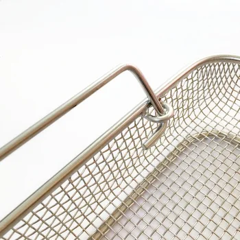 病院の医療用304ステンレス鋼ワイヤーメッシュバスケット