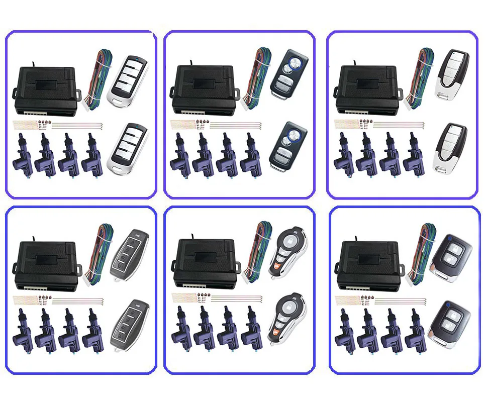 Автомобильный Центральный дверной замок T223, система без ключа, с дистанционным управлением, с сигнализацией