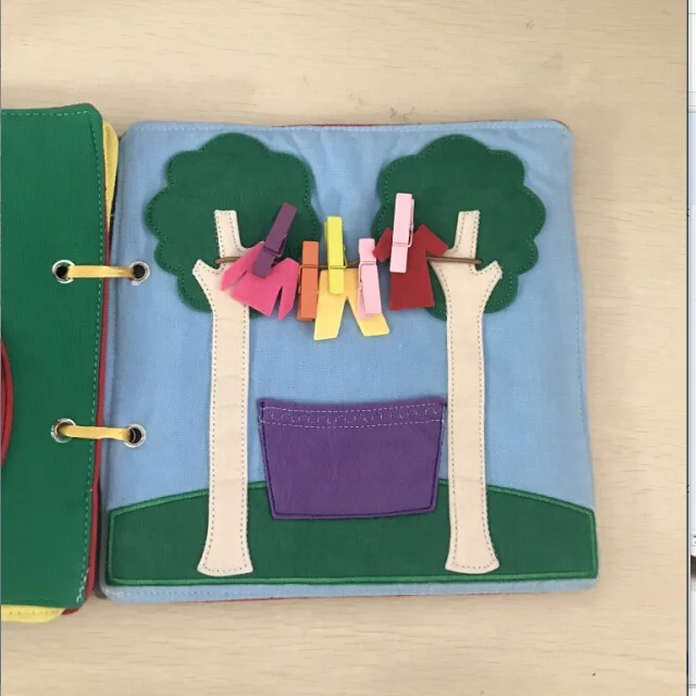 Горячая распродажа, оптовая продажа, Детская развивающая Мягкая книга