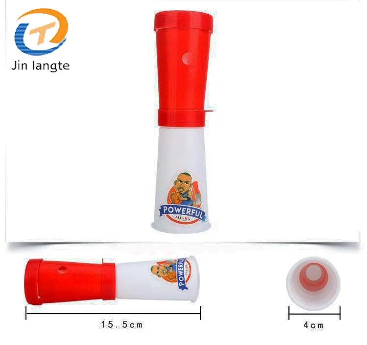 Пластиковый мини-вентилятор vuvuzela