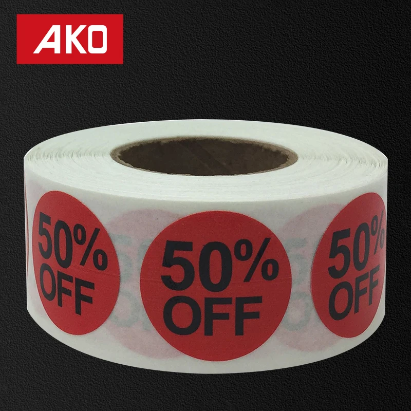 thermal sticker label