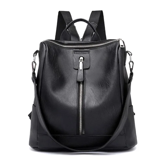 Mochila Elegante Mujer Mujer Cuero Mochilas Impermeables | Cuotas sin  interés