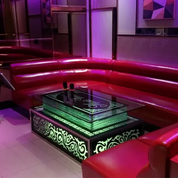 KTV Table - Contemporary Guangdong Chinese Interactive Long Bar