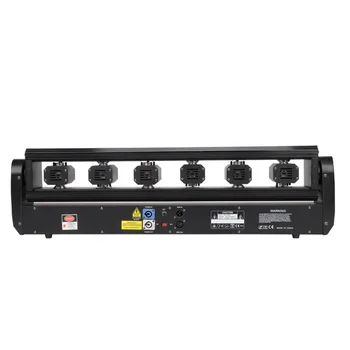 レーザーライト 照明機材 6アイズレーザームービングヘッドライトレッドファットビームレーザー