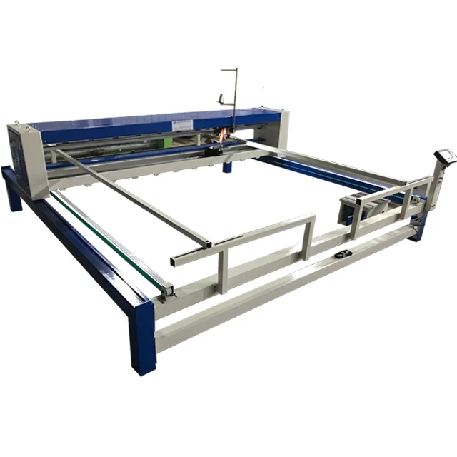 Wholesale Price Custom Full Automatic Computerized Stepper Motor Small Single Needle Quilting Machine for Home Textile