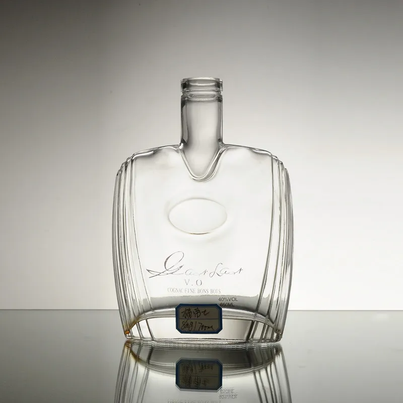 Custom Giant 750ml 1000ml Empty Brewing Gin Rum Decanter Alcohol Liquor Plum Wine Glass Bottle