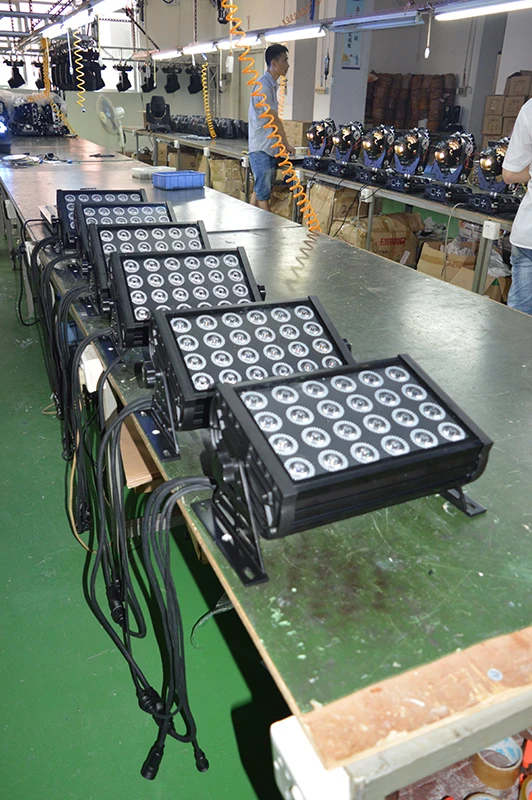 Гуанчжоу 24*10 Вт светодио дный LED RGBW 4in1 IP65 Водонепроницаемый матрица свет live этап события