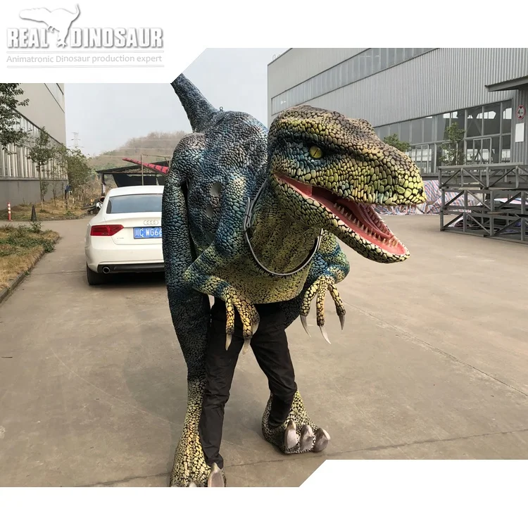 ジュラシックパークプロフェッショナルアダルトラプター等身大恐竜