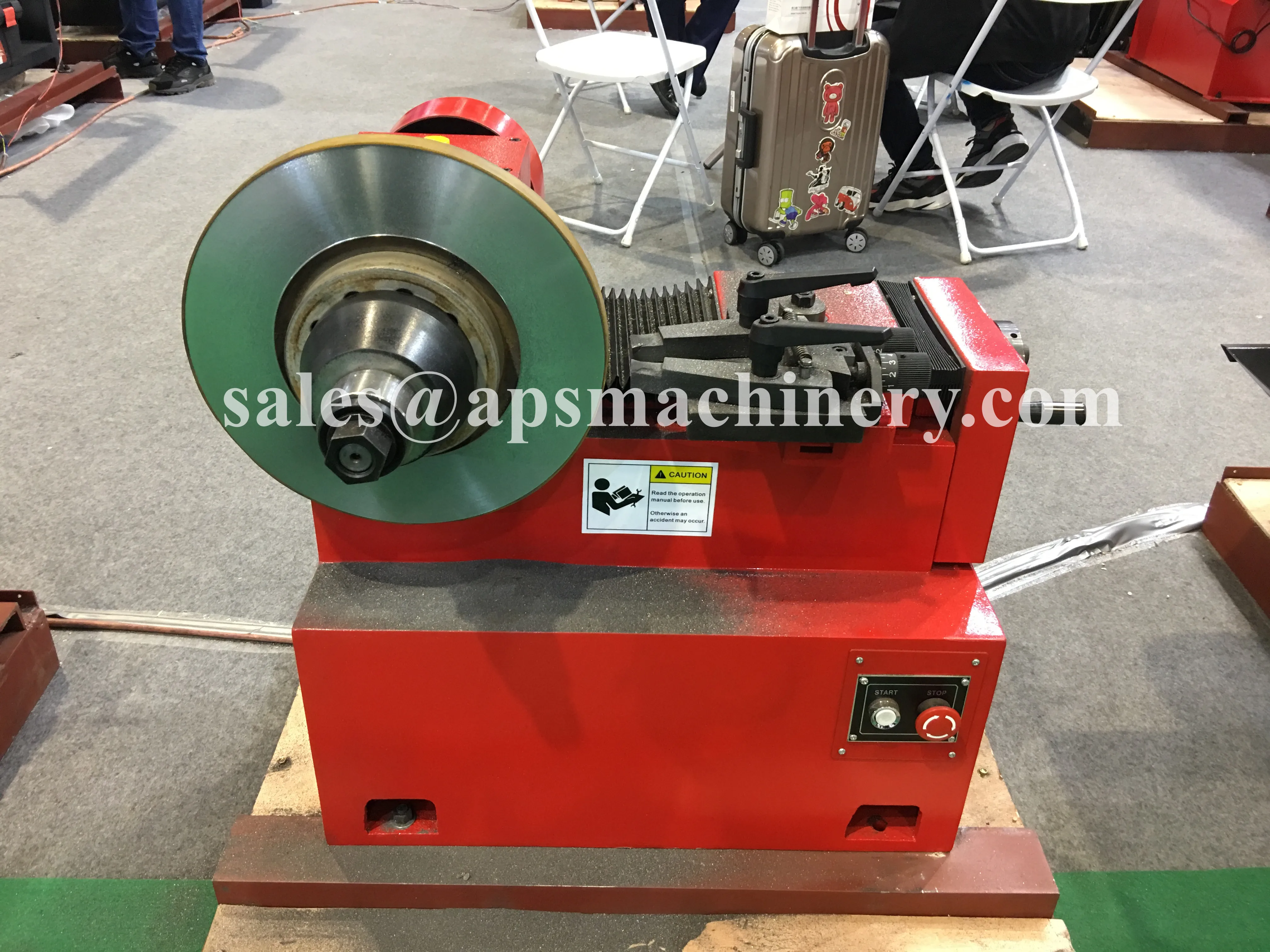 Новый тормозной токарный станок для