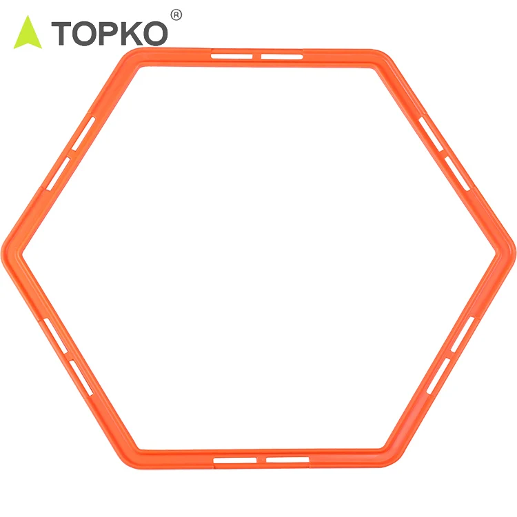 Оптовая продажа фирменная этикетка TOPKO оборудование для спортзала и фитнеса Футбольная эко-полипропиленовая нейлоновая Гибкая лестница