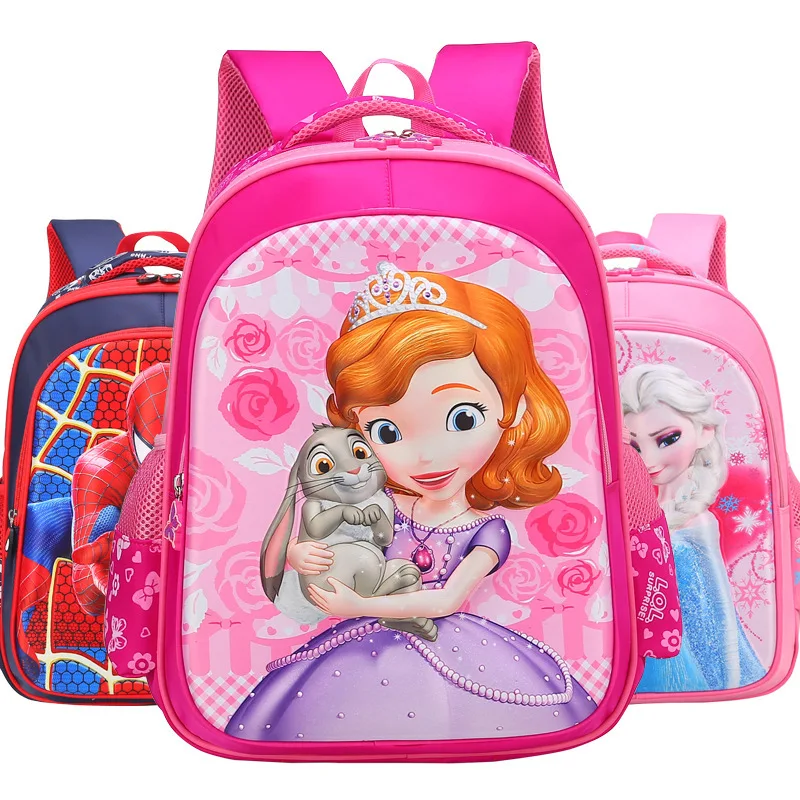 pink spiderman backpack