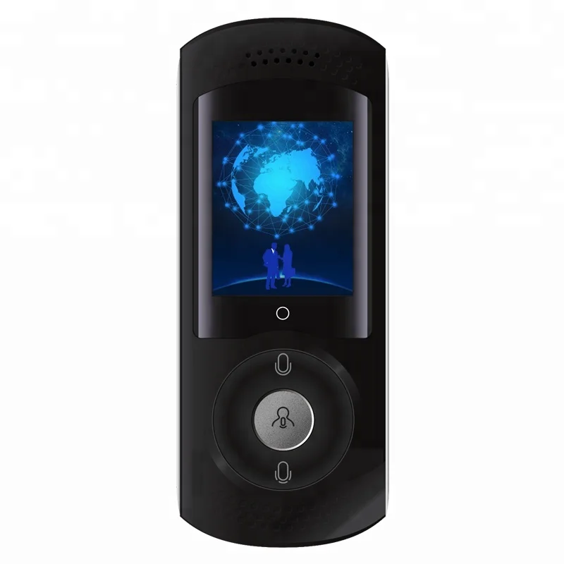 Двухсторонний Глобальный голосовой переводчик в реальном времени с 40 языками