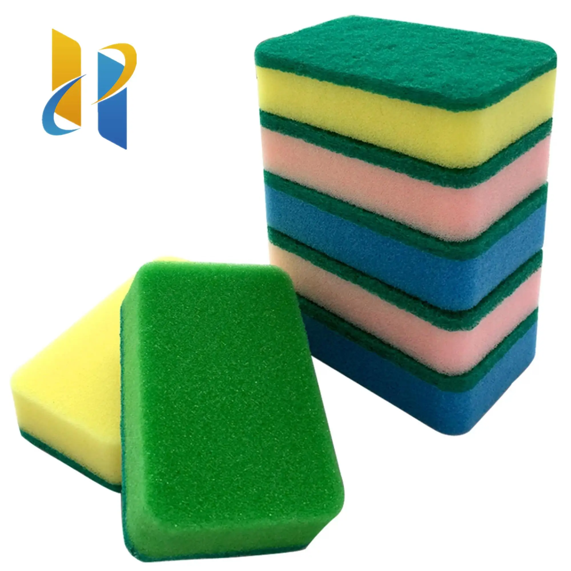 
 Многоотверстия, высокая плотность, бытовая Чистящая губка/превосходное качество, губка для мытья посуды  