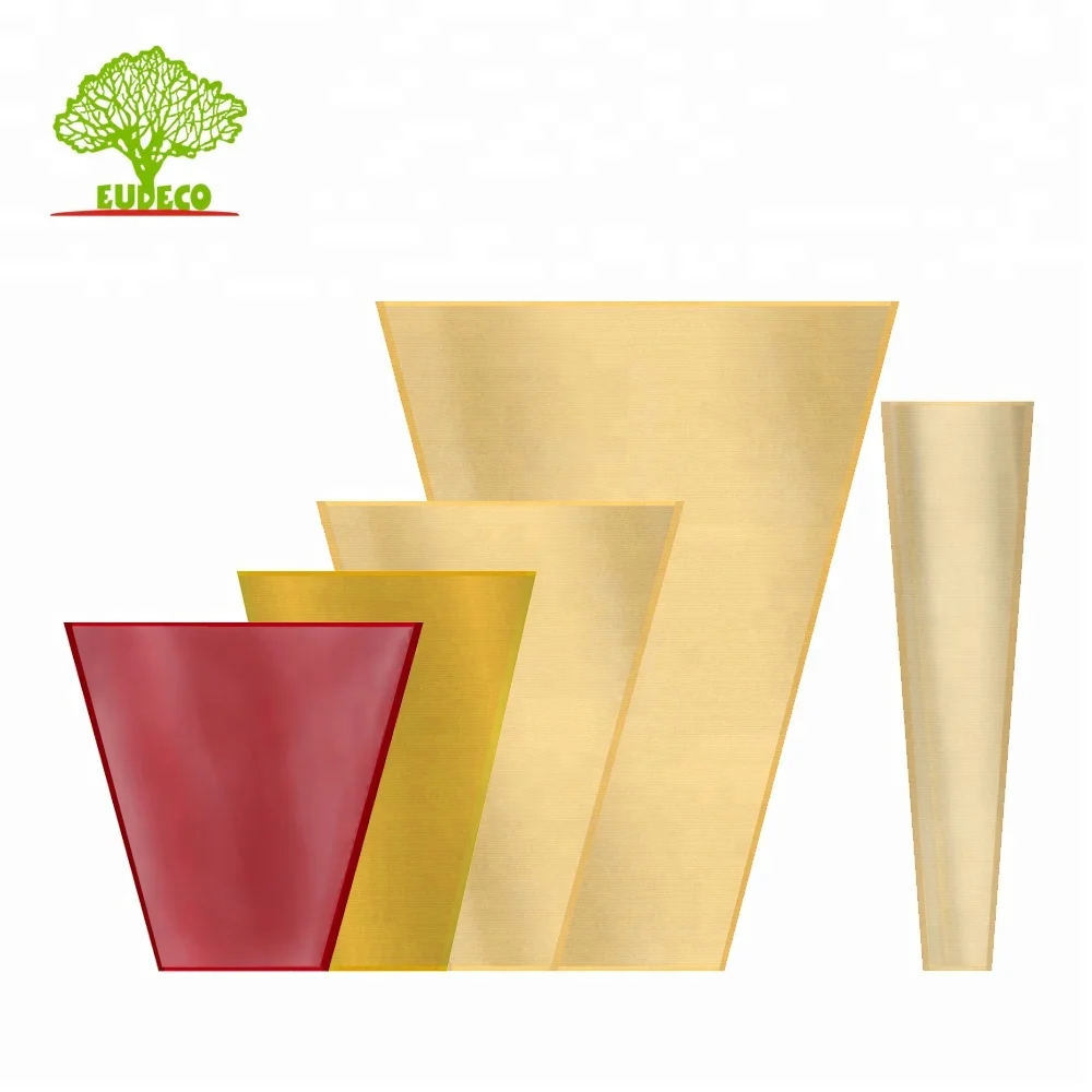 2 шт. bopp/крафт-бумажный рукав, растительный горшок, растительная упаковка