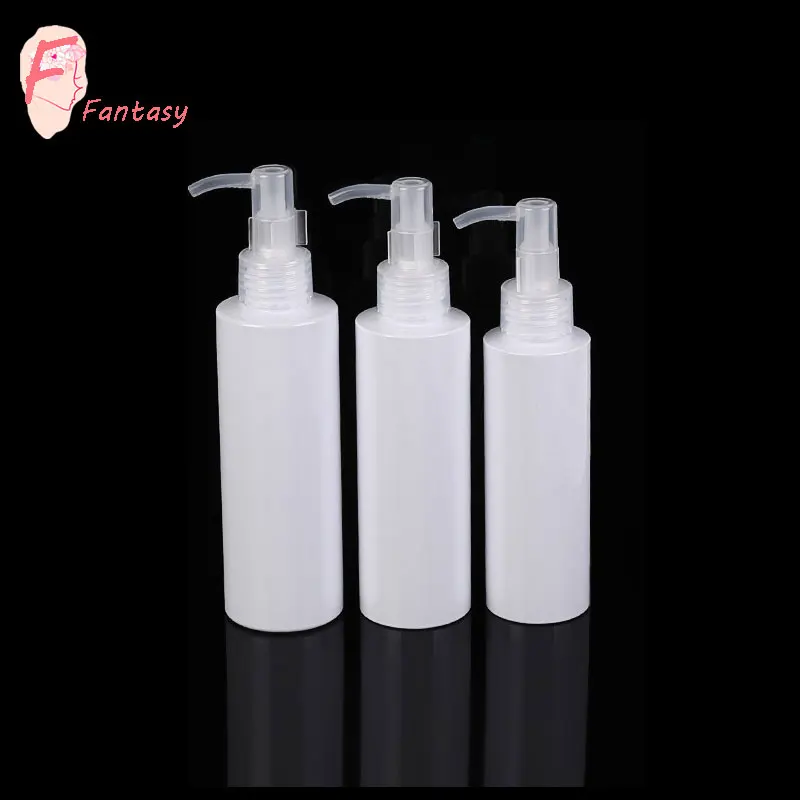 Brand New 120ml 150ml 180ml 200ml 250ml White Plastic Shampoo Bottle Eco-Friendly Cosmetics with Pump for Lotion Use