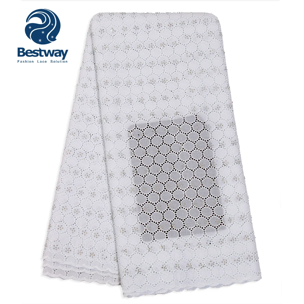 Bestway небесно-голубая Оптовая швейцарская вуаль кружева в Швейцарии красивые вуали кружева для африканского швейного платья SL0465