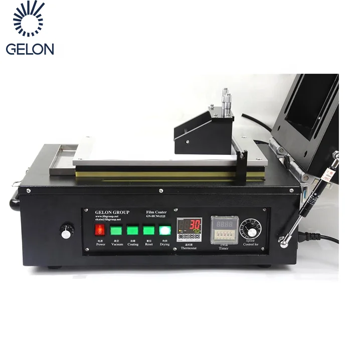 Lab Research Film Battery Coater for Battery Electrode Making Machine with 250mm Adjustable Doctor Blade