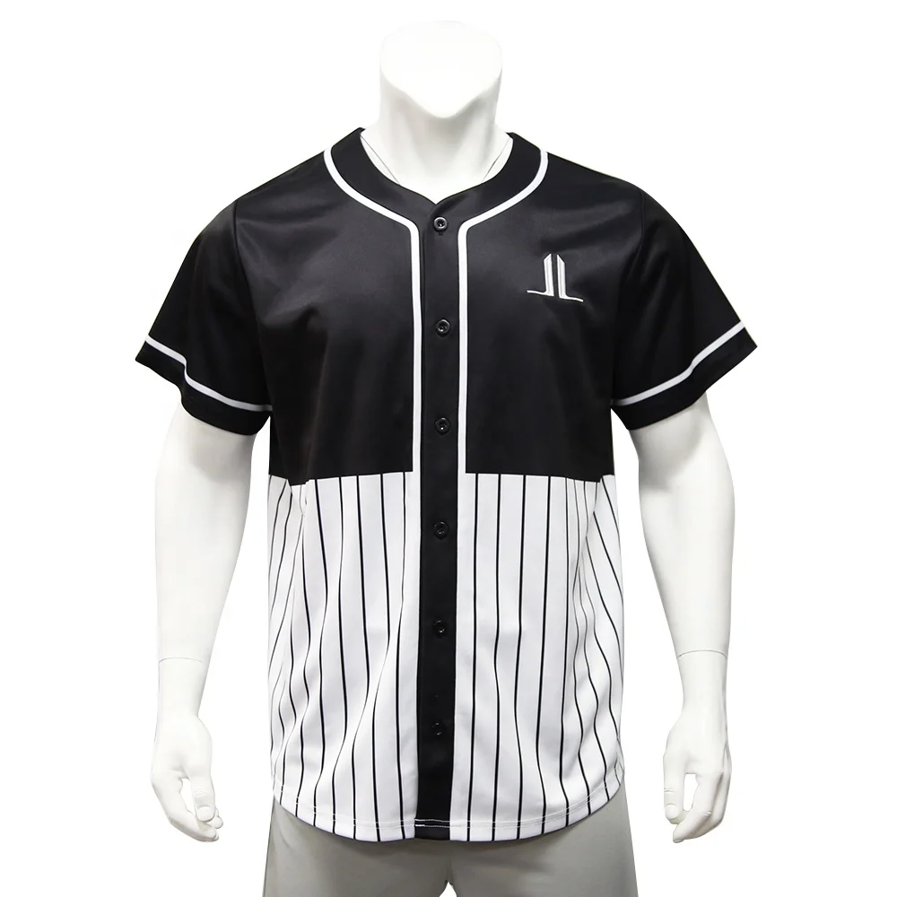 Custom Stripe Baseball Jersey Sublimation Jerseys Uniforms Pinstripe Blank  2020 OEM Wholesale Men - China Baseball Jersey and Baseball Uniform price